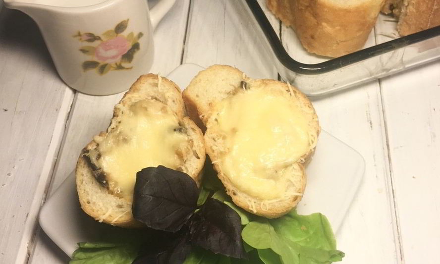 Рецепт жульен в багете