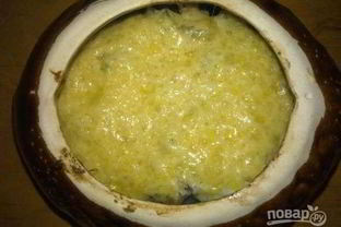 Жульен в горшочках с картошкой