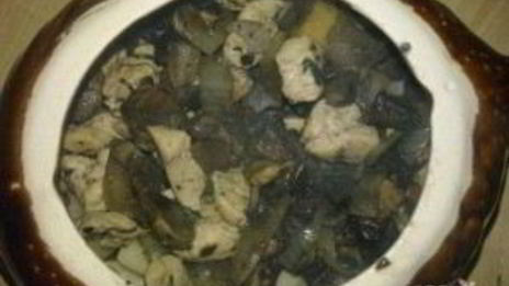 жульен в горшочках с картошкой