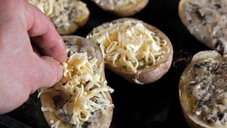 жульен в картофеле