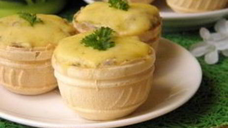 жульен в тарталетках
