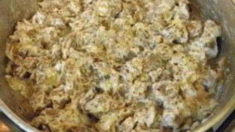 жульен в тарталетках