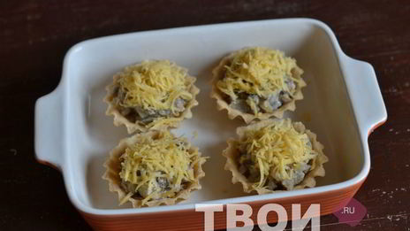 жульен в тарталетках