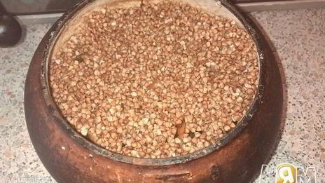 жюльен-фьюжн из гречки с грибами