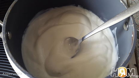 жюльен-фьюжн из гречки с грибами