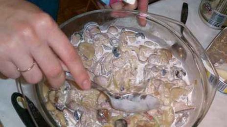 жюльен грибной с овощами