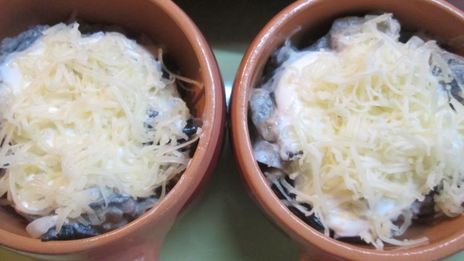 жюльен из баклажанов