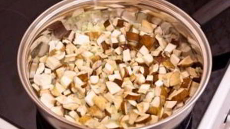 жюльен из белых грибов