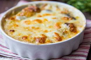 Жюльен из курицы и грибов