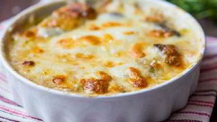 Жюльен из курицы и грибов