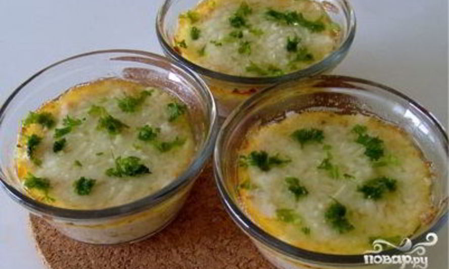 Рецепт жюльен из рыбы