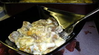 Жюльен из шампиньонов с сыром