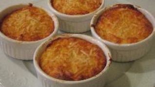 Жюльен из цветной капусты с ветчиной