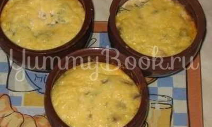 Рецепт жюльен из языка с грибами