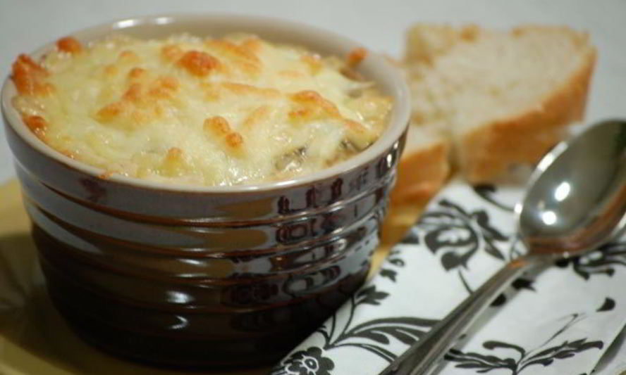 Рецепт жюльен с говядиной и шампиньонами