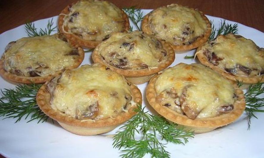 Рецепт жюльен с копченой курицей