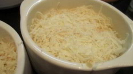 жюльен с креветками