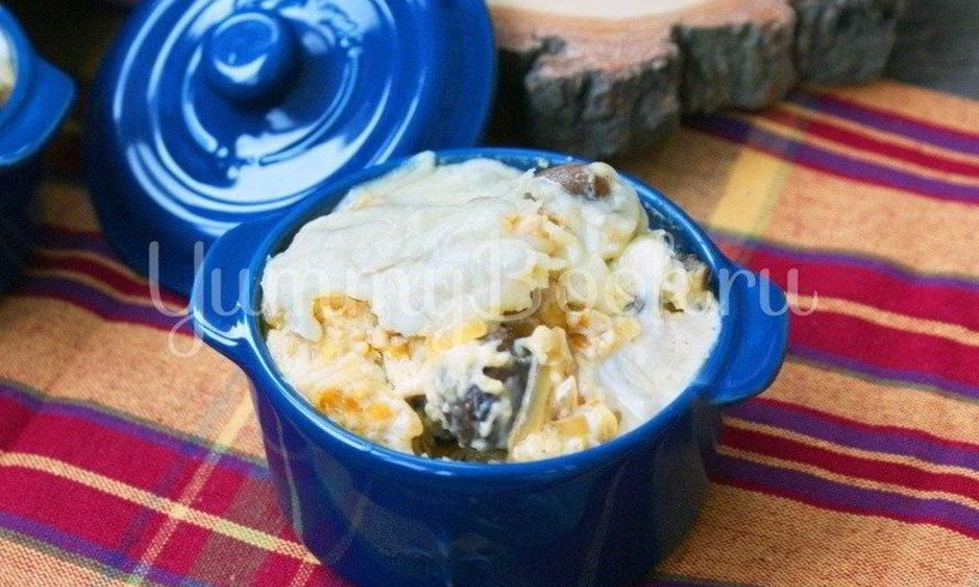 Рецепт жюльен с курицей и шампиньонами