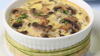 Жюльен с шампиньонами в духовке