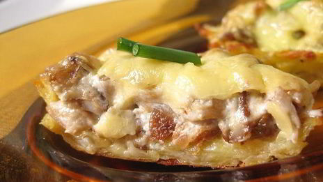 жюльен в картофельных кокотницах