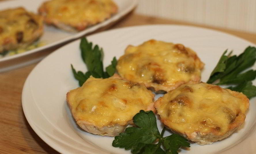 Рецепт жюльен в корзиночках из куриного филе