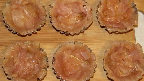 жюльен в корзиночках из куриного филе