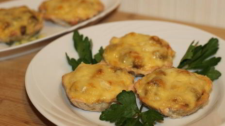 жюльен в корзиночках из куриного филе